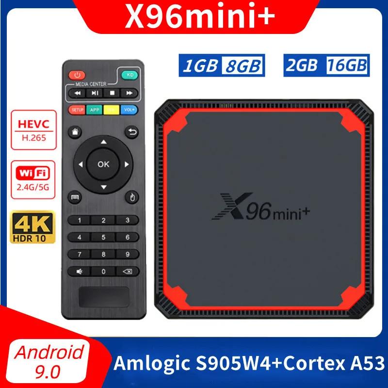 Ʈ ȵ̵ TV ڽ, ȵ̵ 9.0,  , 4K HD LAN, 100M  ڽ, ̵ ÷̾, X96 ̴, Amlogic S905W4, 2.4G, 5G, 2GB, 16GB